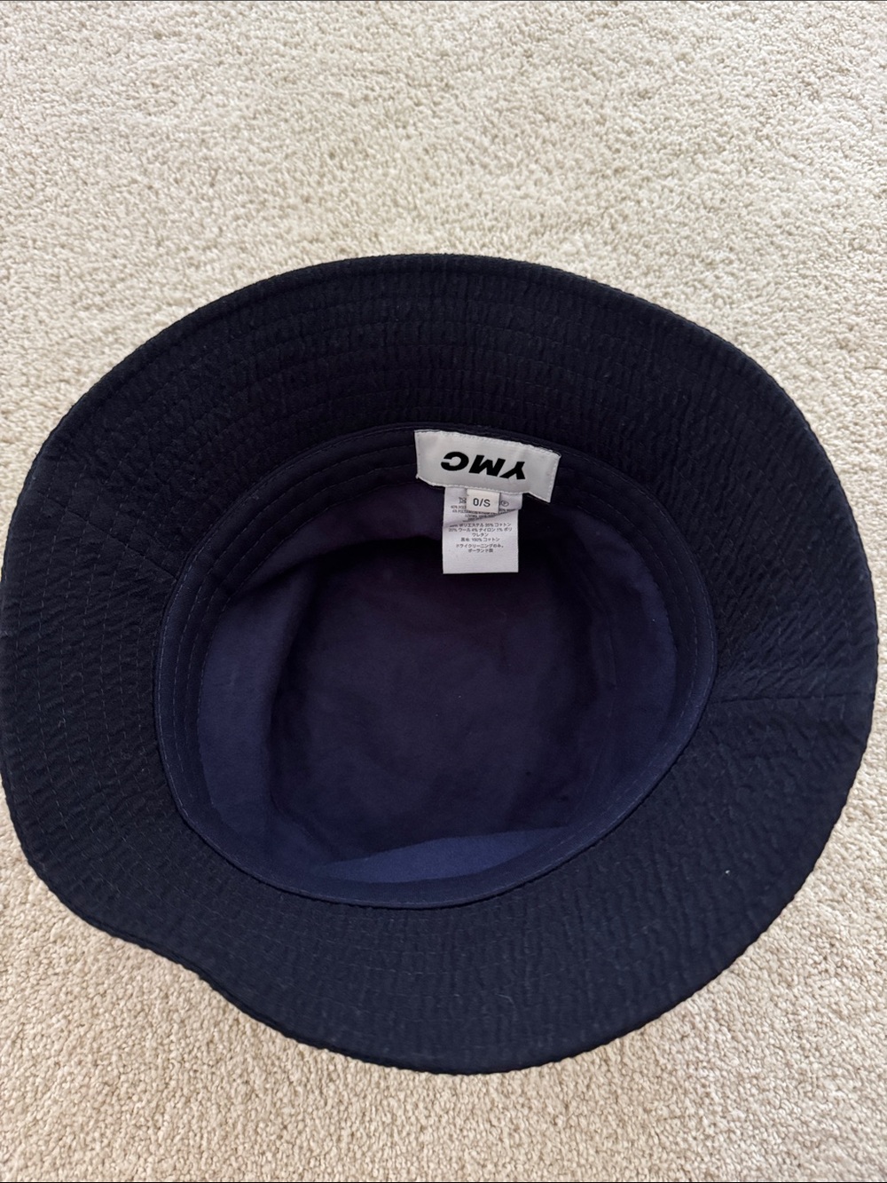 YMC Dark Navy Bucket Hat